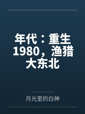 年代:重生1980,渔猎大东北 年代:重生1980,渔猎大东北
