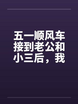 五一顺风车接到老公和小三后,我把他们送进监狱 五一顺风车接到老公和小三后,我把他们送进监狱