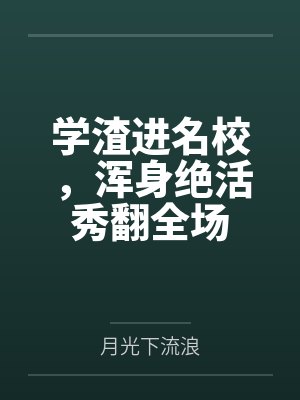 学渣进名校，浑身绝活秀翻全场