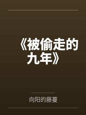 《被偷走的九年》 《被偷走的九年》