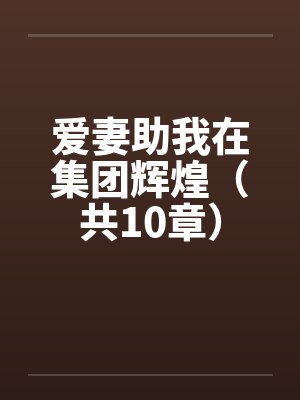 爱妻助我在集团辉煌（共10章）