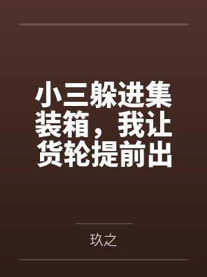 小三躲进集装箱，我让货轮提前出港